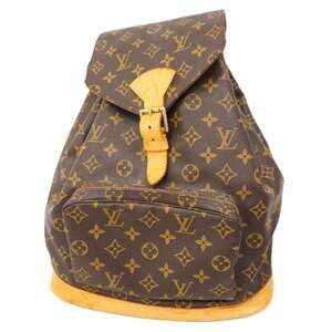 LOUIS VUITTON Brown Monogram Backpack